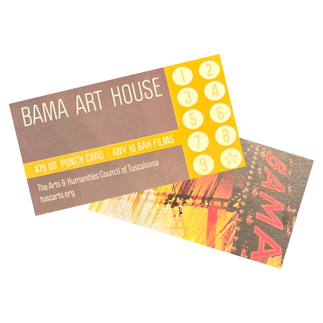 Bama Art House Punch Card