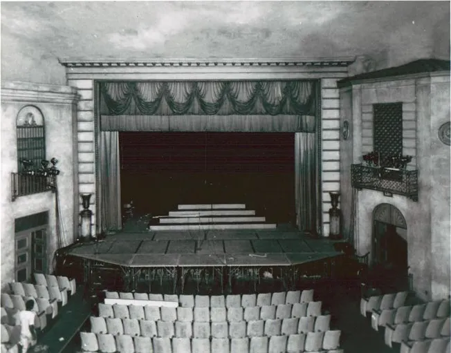 1970s Bama Theatre Interior